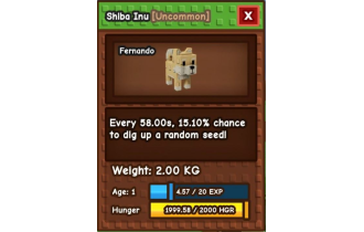 Shiba Inu [Grow A Garden]