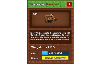Parasaurolophus [Grow A Garden]