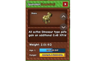 Iguanodon [Grow A Garden]