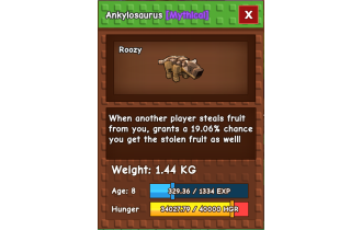 Ankylosaurus [Grow A Garden]