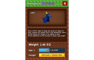 Pterodactyl [Grow A Garden]