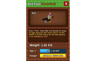 Bald Eagle [Grow A Garden]