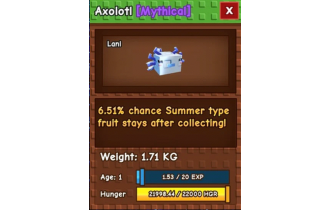 Axolotl [Grow A Garden]