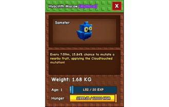 Hyacinth Macaw [Grow A Garden]