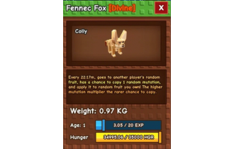 Fennec Fox [Grow A Garden]