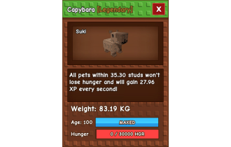 Capybara [Grow A Garden]