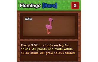 Flamingo [Grow A Garden]