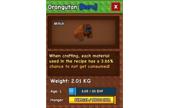 Orangutan [Grow A Garden]