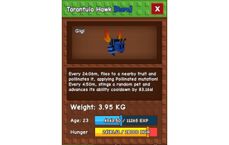 Tarantula Hawk [Grow A Garden]