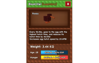 Blood Kiwi [Grow A Garden]