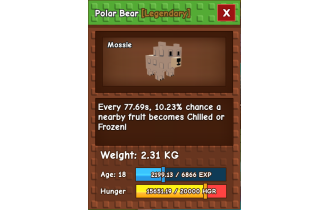 Polar Bear [Grow A Garden]