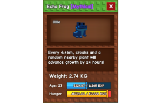 Echo Frog [Grow A Garden]