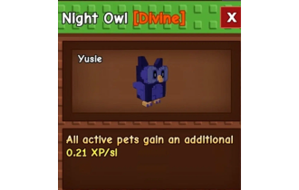 Night Owl [Grow A Garden]