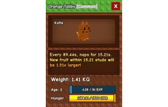 Orange Tabby [Grow A Garden]
