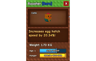 Rooster [Grow A Garden]