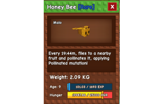 Honey Bee [Grow A Garden]