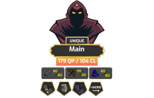 Main | TTL: 1177 | CL: 104 | QP: 179 [B Gloves, Ava's, MM1, Mithril Gloves, DT1, 99 RAN + MORE!]
