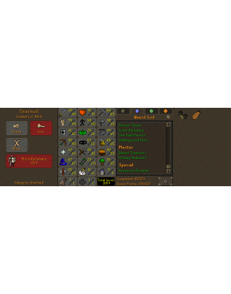 Berserker | TTL: 1059 | CL: 86 | QP: 176 [Fire Cape, B Gloves, MM1, Mithril Gloves, DT1, 99 STR + MORE!]
