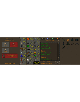 Berserker | TTL: 1087 | CL: 87 | QP: 176 [Fire Cape, B Gloves, Ava's, MM1, Mithril Gloves, Lunars, DT1, 99 STR + MORE!]