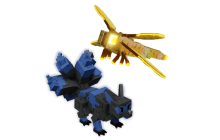 Corrupted Kitsune+ Dragonfly Bundle [Grow A Garden]