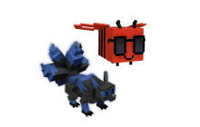 Corrupted Kitsune+Disco Bee Bundle [Grow A Garden]