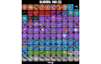 UNIQUE - Lara Croft , Optimus Prime  [111 Skins, 250 Vbucks, 120 Axes, 82 Emotes, 100 Gliders and MORE!]