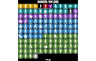 UNIQUE - Spider Man, Deadpool  [113 Skins, 1750 Vbucks, 137 Axes, 124 Emotes, 138 Gliders and MORE!]
