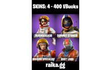 UNIQUE - Take The Elf ,  Take The L  [4 Skins, 400 Vbucks, 3 Axes, 6 Emotes, 3 Gliders and MORE!]