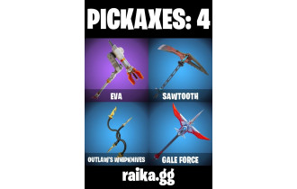 UNIQUE -  Blue Team Leader , Take The L  [6 Skins, 100 Vbucks, 4 Axes, 2 Emotes, 6 Gliders and MORE!]
