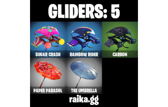 UNIQUE - Carbide, Take The L  [5 Skins, 700 Vbucks, 2 Axes, 2 Emotes, 5 Gliders and MORE!]