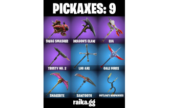 UNIQUE - Rox, Take The L  [13 Skins, 150 Vbucks, 9 Axes, 16 Emotes,14 Gliders and MORE!]