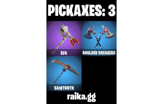 UNIQUE - Mako, Take The L  [3 Skins, 50 Vbucks, 3 Axes, 14 Emotes, 8 Gliders and MORE!]