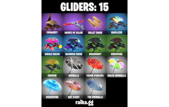 UNIQUE - Wingman, Take The L  [16 Skins, 100 Vbucks, 11 Axes, 15 Emotes, 15 Gliders and MORE!]
