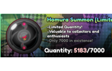 Homura Summon [Limited] [All Star Tower Defense X]