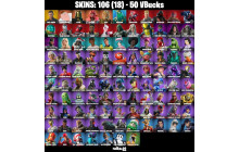 UNIQUE - Cuddlepool , Eddie Brock [106 Skins, 50 Vbucks, 117 Axes, 119 Emotes, 84 Gliders and MORE!]