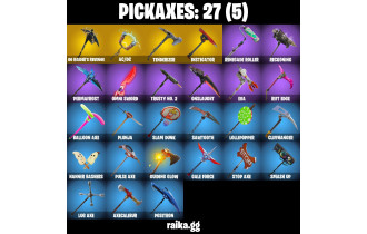 UNIQUE - Black Knight, Sparkle Specialist  [63 Skins, 300 Vbucks, 27 Axes, 38 Emotes, 31 Gliders and MORE!]