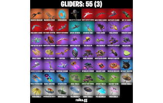UNIQUE - Era, Renzo the Destroyer  [68 Skins, 350 Vbucks, 77 Axes, 69 Emotes, 55 Gliders and MORE!]