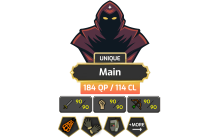 Main | TTL: 1552 | CL: 114 | QP: 184 [Fire Cape, B Gloves, Ava's, MM1, SOTE, Mithril Gloves, MA1 & MA2, DT1 + MORE!]
