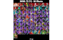 UNIQUE - Gwenpool , Peter Griffin [73 Skins, 50 Vbucks, 101 Axes, 77 Emotes, 65 Gliders and MORE!]