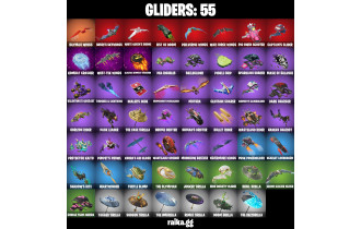 UNIQUE - Scarlet Witch, Red Knight [68 Skins, 300 Vbucks, 72 Axes, 86 Emotes, 55 Gliders and MORE!]