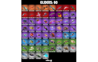 UNIQUE - Mysterio, Doom [42 Skins, 650 Vbucks, 73 Axes, 50 Emotes, 60 Gliders and MORE!]