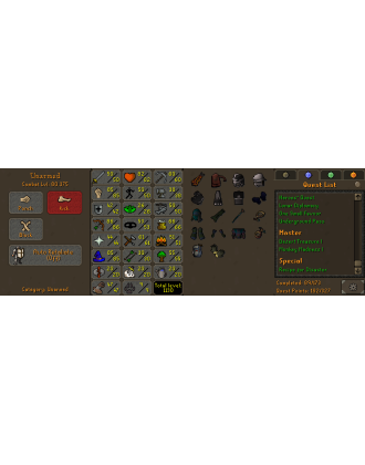 Berserker | Starter | TTL: 1130 | CL: 80 | QP: 182 [Infernal, B Gloves, Ava's, MM1, Void, Mithril Gloves, Lunars, DT1 + MORE!]