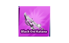 Black Oni Katana [Blade Ball]