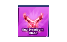 Dual Dreadborn Blade [Blade Ball]