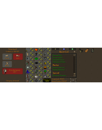 Berserker | Starter | TTL: 1038 | CL: 86 | QP: 178 [Fire Cape, B Gloves, Ava's, MM1, Mithril Gloves, DT1, 99 STR + MORE!]