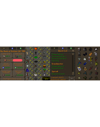 Main | TTL: 1773 | CL: 107 | QP: 248 [Fire Cape, B Gloves, Ava's, MM2, MM1, Void, Torso, SOTE, Mithril Gloves + MORE!]
