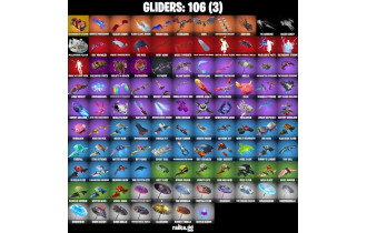 UNIQUE - Lara Croft , Merry Mint Axe  [106 Skins, 500 Vbucks, 108 Axes, 94 Emotes, 106 Gliders and MORE!]