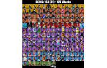 UNIQUE - Floss, Take The L  [163 Skins, 175 Vbucks, 115 Axes, 131 Emotes, 117 Gliders and MORE!]