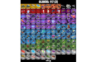 UNIQUE - Floss, Take The L  [163 Skins, 175 Vbucks, 115 Axes, 131 Emotes, 117 Gliders and MORE!]