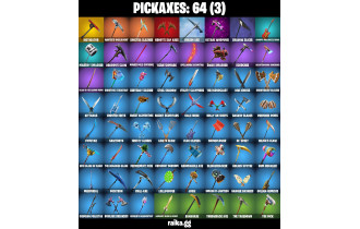 UNIQUE -  Sub Commander, Take The L  [38 Skins, 450 Vbucks, 64 Axes, 67 Emotes, 71 Gliders and MORE!]